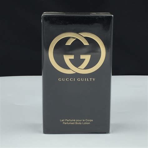 gucci red perfumed body lotion|Gucci guilty body wash.